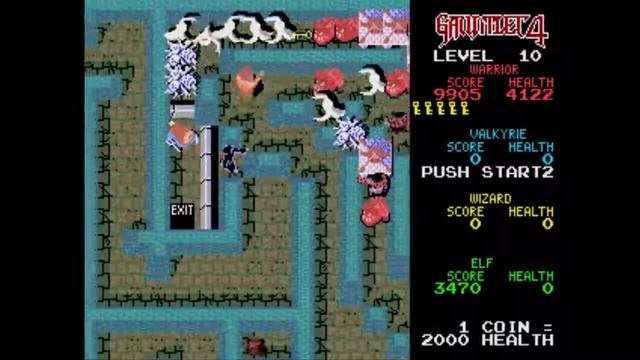 Gauntlet 4 : SEGA Mega Drive / Genesis (Game Play)