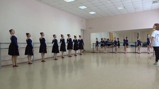 Золотое сечение урок народно-сценического танца преп Барышникова А С смотреть онлайн