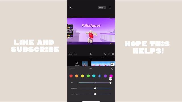 Tutorial How to change the sky color of your Roblox edits in capcut. смотреть онлайн