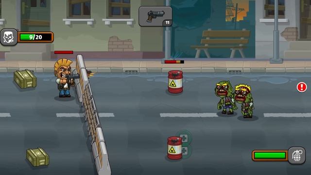 This Zombie Horde Shooter is Inspires by Flash Game Classics | Zombie Town смотреть онлайн