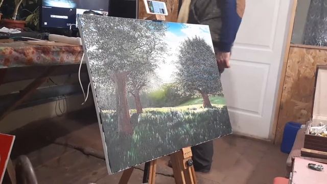 Как рисовать картину маслом? Нельзя снимать без спроса смотреть онлайн
