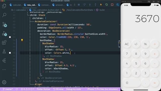 How to Create Neumorphic Inner Shadow in Flutter? | Flutter Neumorphic смотреть онлайн
