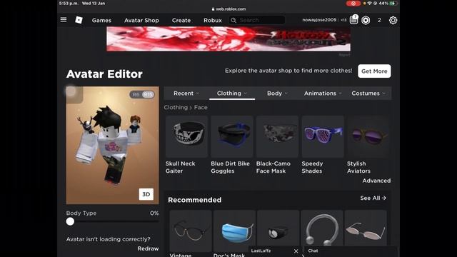 How to wear 2 face accessories on mobile|Roblox смотреть онлайн