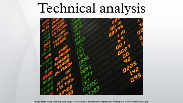 Technical analysis смотреть онлайн