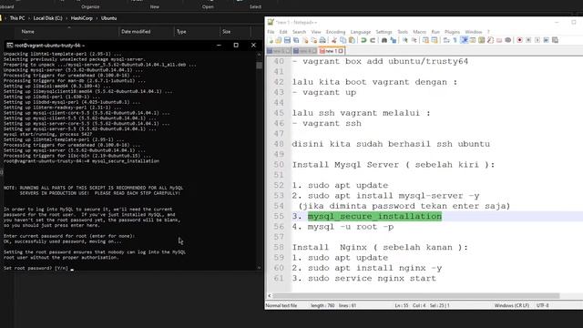 Cara Install Nginx & MySQL Server on Ubuntu LTS With Vagrant Box смотреть онлайн
