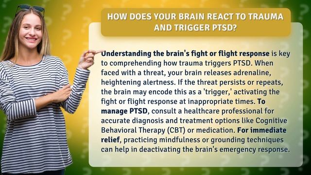 How Does Your Brain React to Trauma and Trigger PTSD? смотреть онлайн