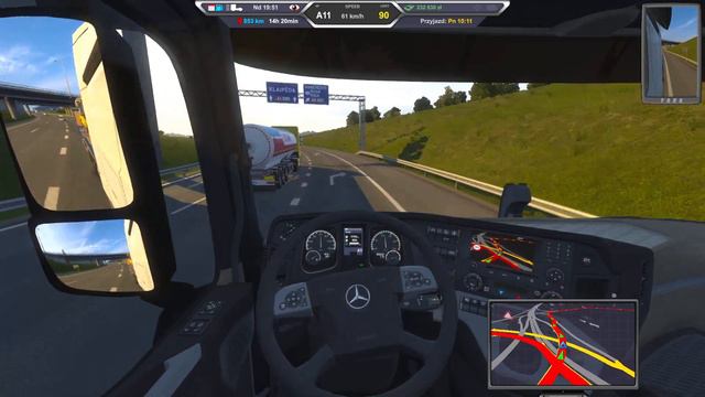 Euro Truck Simulator 2 zaczynamy odc 19. Promods, Poland Rebuilding, Silesia. ETS2 gameplay смотреть онлайн
