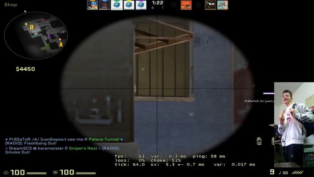 CS:GO | denski strim igrame FACEIT :)) #27 смотреть онлайн
