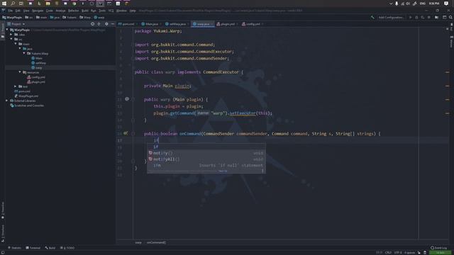 Warp Plugin | Minecraft Spigot Coding смотреть онлайн