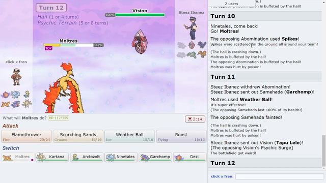 INSANE! BLIZZARD ROTOM-FROST AND WEATHER BALL MOLTRES DESTROYS OU! ft. CTC & Suave смотреть онлайн