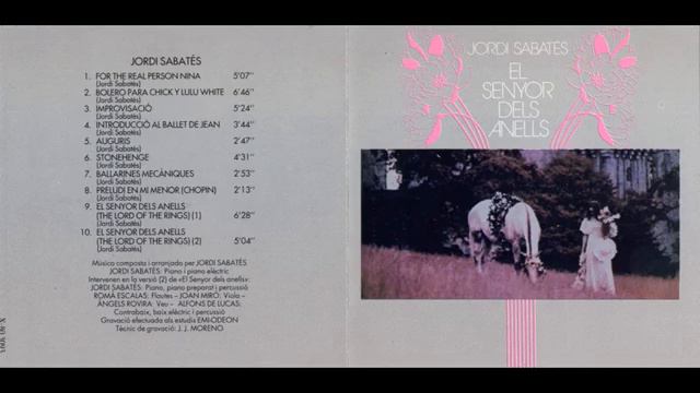 Jordi Sabates - El Señor dels Anells ll 1974 смотреть онлайн