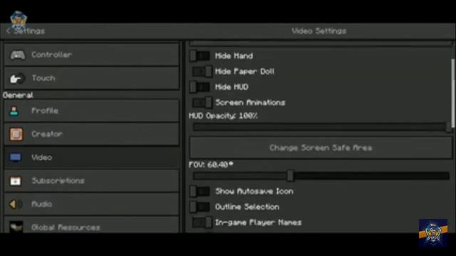 dark UI Minecraft pocket edition смотреть онлайн