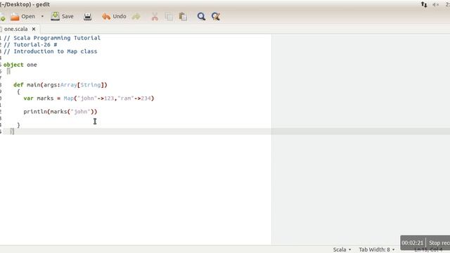 Understand Map class with Simple Example : Scala Tutorials # 26 смотреть онлайн