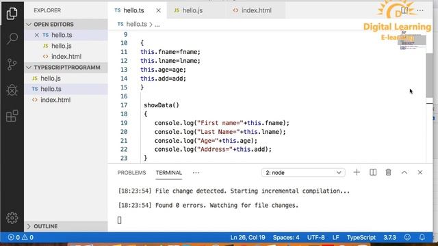 12 Typescript Access Specifiers | Online Training Download app from below link смотреть онлайн