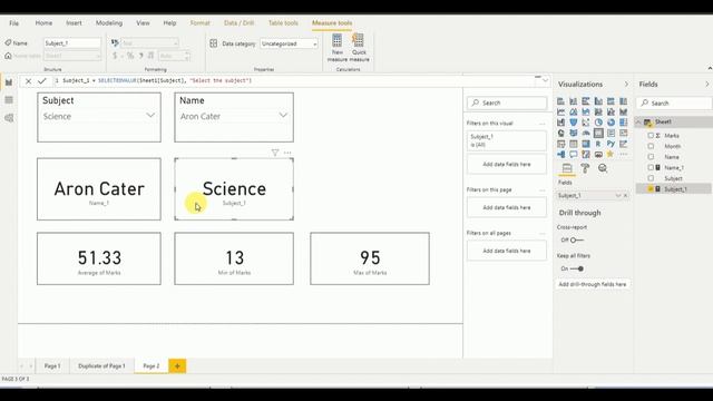 SELECTEDVALUE Dax with a Slicer to Dynamically Show Values in Power BI | Beginner Tutorial 5 смотреть онлайн