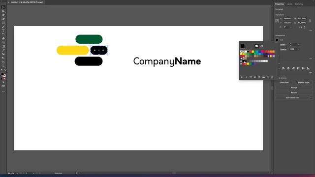 ADOBE ILLUSTRATOR 2021 - How to design a simple logo смотреть онлайн