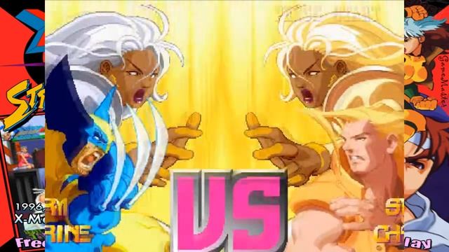 X-Men vs. Street Fighter - Storm - Walkthrough [10] смотреть онлайн