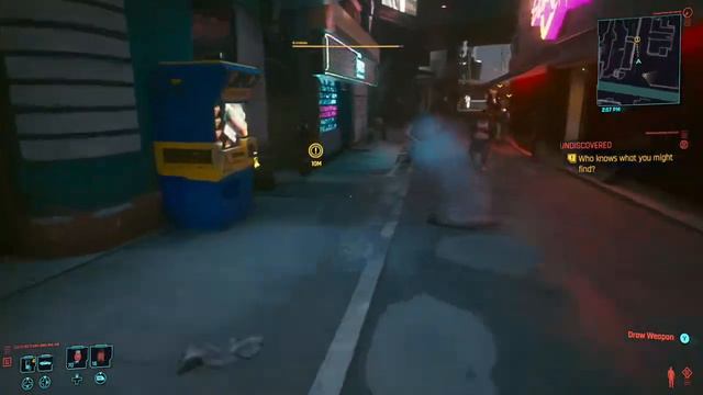 Cyberpunk 2077 - Textures? We don't need no stinkin' textures...oh wait, never mind, there they are смотреть онлайн