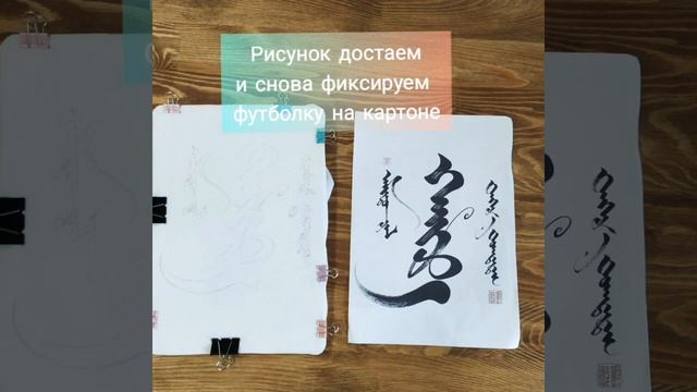 Кастомизация одежды с использованием монгольской каллиграфии. смотреть онлайн