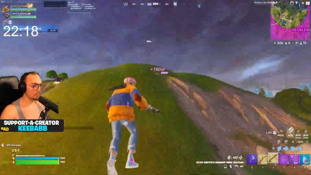JAG SPELADE RANKAT UNDER 8 TIMMAR I FORTNITE SEASON 1 смотреть онлайн