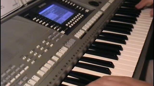 Yamaha PSR S710 La visita - La Oreja de Van Gogh (cover) смотреть онлайн