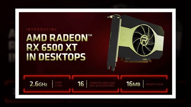 Новинка 2022!!! AMD представила видеокарту Radeon RX 6500 XT за ... смотреть онлайн