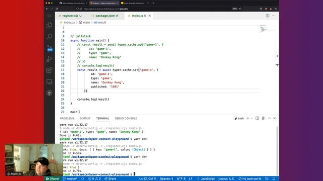 hyper cache with NodeJS смотреть онлайн