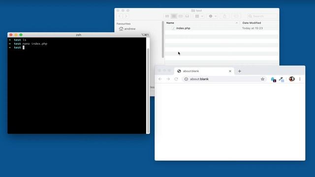 Mac PHP web server - already installed смотреть онлайн