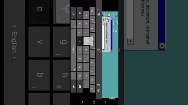 Синий экран в симуляторе Windows 98 | Blue screen of death in Windows 98 simulator смотреть онлайн
