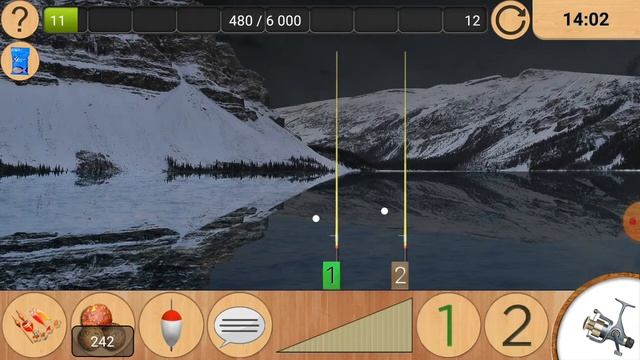 Игра Реальная рыбалка ловля карпа, телстолоба локации лесная река, ледяное озеро!!! смотреть онлайн