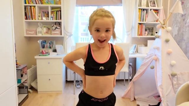 Разминка гимнастки смотреть онлайн