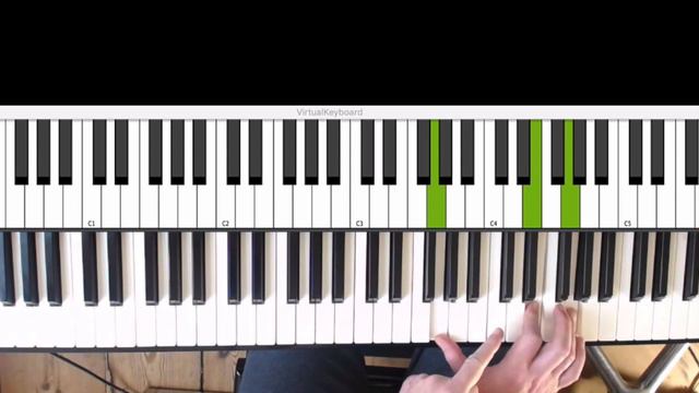 Pop Style Piano Lesson - blue notes, the big trick смотреть онлайн