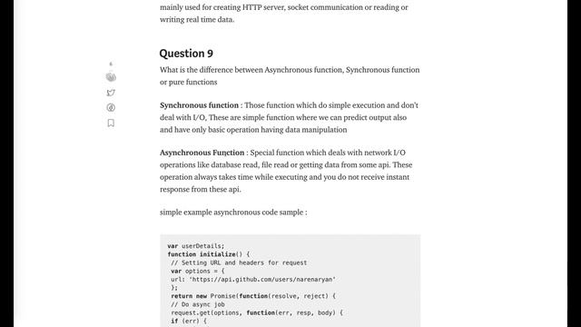Node JS Interview #Medium Blog смотреть онлайн