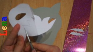 Pferde Maske basteln mit Lena ? How to make a horse mask DIY? как сделать маску лошади из бумаги