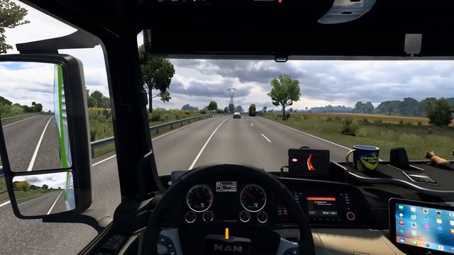 ETS2 1.41 Grand Utopia MAN TGX 18.440 Port-Aelvinque - Meulan смотреть онлайн