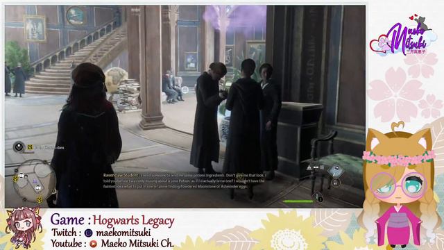 [Ep 4] [Hogwarts Legacy] [PC] - Maeko joins Ravenclaw and explores the world of Hogwarts смотреть онлайн