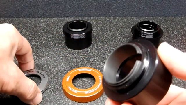 2 inch to 1.25 inch Twist Lock Adapters TESTED - William Optics - Celestron - Antares смотреть онлайн