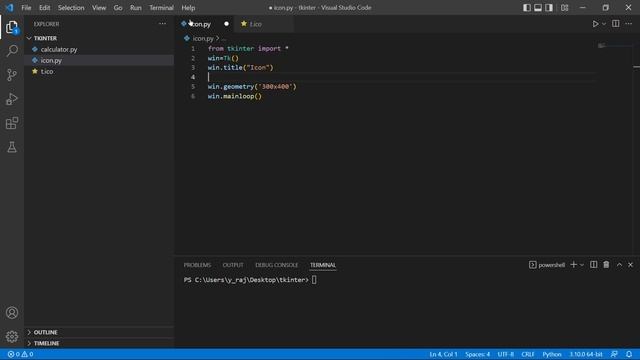 How to change icon of tkinter || python programming || GUI Hindi Series смотреть онлайн
