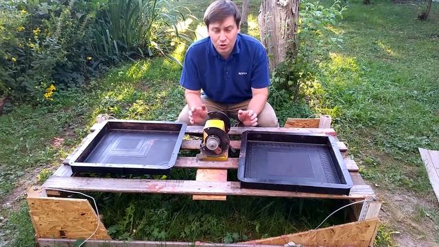 Секрет изготовления тротуарной плитки. смотреть онлайн