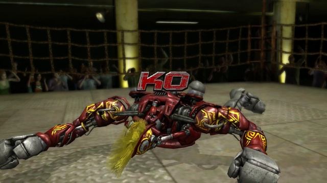 REAL STEEL THE VIDEO GAME - YELLOW VS. RED (TOOLBOX vs NOISY BOY) смотреть онлайн