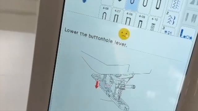 The Baby Lock Altair: Make A Buttonhole