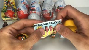 Распаковка старых Киндер Сюрпризов Old Kinder Surprise Unboxing