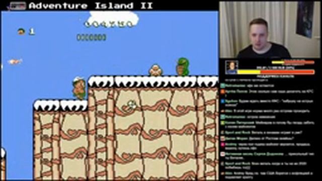 Впервые играю в Adventure Island 2! Среда страданий, NES СТРИМ смотреть онлайн