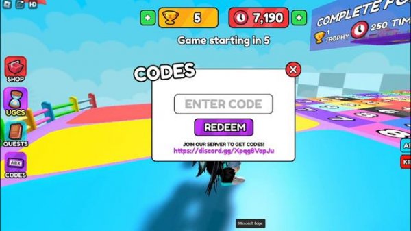 *NEW* ALL WORKING MATH BLOCK RACE CODES 2024 - ROBLOX