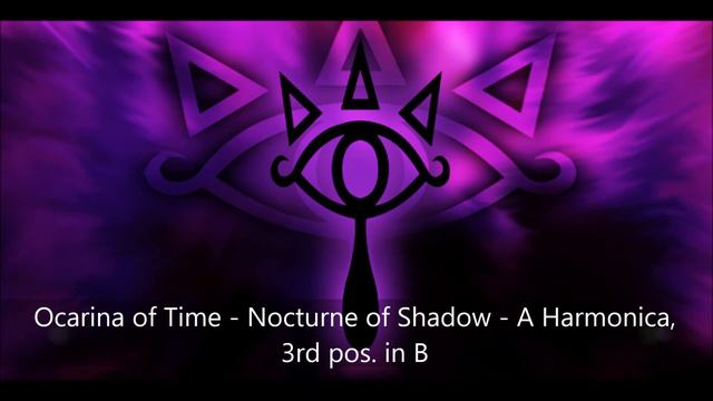 Ocarina of Time - Nocturne of Shadow - A Harmonica смотреть онлайн