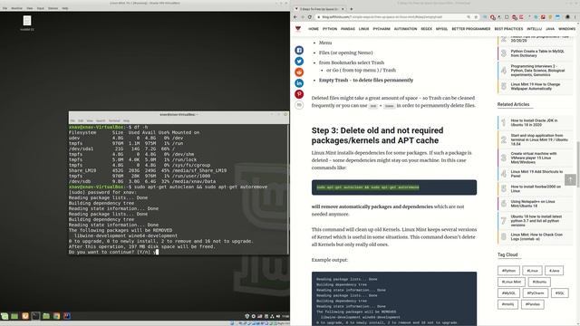 5 Steps To Free Up Space On Linux Mint смотреть онлайн