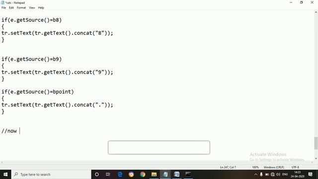 Calculator part 2 Action on button (How to create Calculator using Swing in Java? : (Part-2) смотреть онлайн