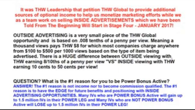 THW Global – Михаил Лившиц – ОЧЕНЬ ВАЖНАЯ ИНФОРМАЦИЯ от 22 11 16 смотреть онлайн