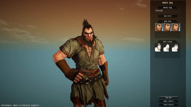 Black Desert Character Creation for Korean CBT смотреть онлайн