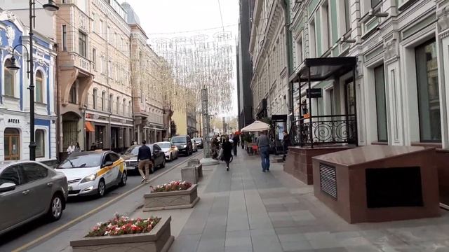 Москва 2986 Тверской проезд, улица Большая Дмитровка, Дмитровский переулок лето день
